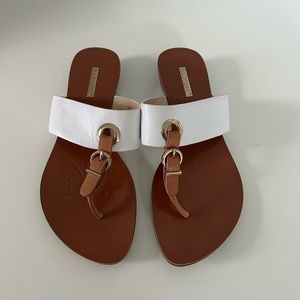 Leather sandals